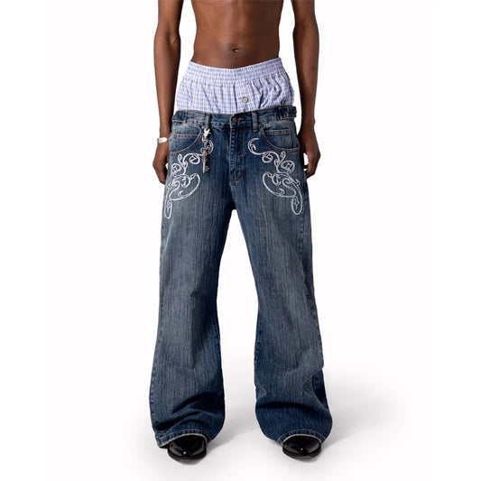 Jeans Acampanados Vintage 2026 Streetwear